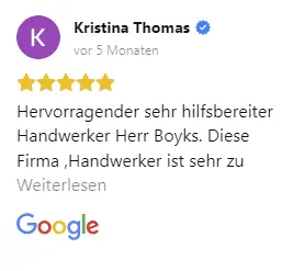 Google Bewertung